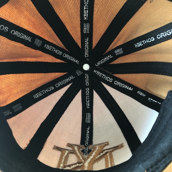 KBETHOS Gold NY New York Embroidered Hip Hop Hat - Picture 16 of 16